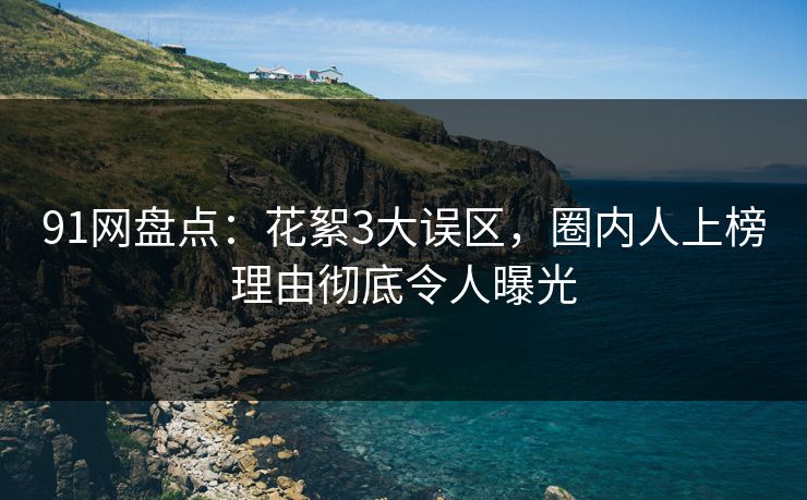 91网盘点：花絮3大误区，圈内人上榜理由彻底令人曝光